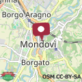 Mapa Mondovì Ridente