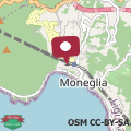 Mappa Moneglia mare e relax