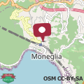 Mapa Moneglia Mare