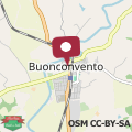 Mapa Monolocale a Buonconvento