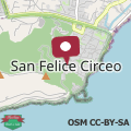 Map Monolocale centro storico Circeo