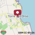 Map Monolocale Corte a Torre dell Orso 100m dal mare