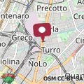 Map Monolocale fermata turro viale monza