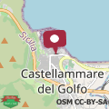 Mappa Monolocale Giallo Castellammare del Golfo Sicilia