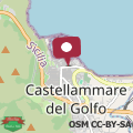 Map Monolocale in Centro Tuttialmare Castellammare del Golfo Sicilia