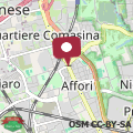 Mappa Monolocale Metro M3 Affori