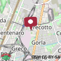 Map Monolocale piano alto luminoso pochi minuti metro rossa Milano