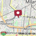 Map Monolocale sui Navigli 400 mt MM2 Porta Genova - Ticinese