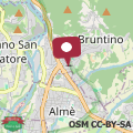 Mappa Monolocale vicino a Bergamo