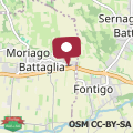 Mappa Monolocale zona del prosecco
