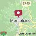 Map Montalcino Tuscany Home - In Centro