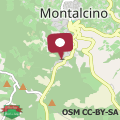 Mapa Montalcino Tuscany Home - Casa Vacanze Via Osticcio 26