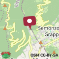 Map Monte Grappa Guest House