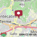 Map Montecatini Terme Art Loft