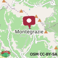 Map Montegrazie Apartment