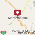 Mapa Montemerano-Saturnia House Apartment