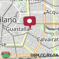 Mappa Montenero street Navigli Center parking