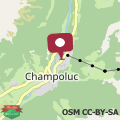 Map Monterosa Apartment - Champoluc #Bluchalet