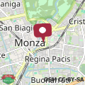 Map Monza City Rooms & Studios