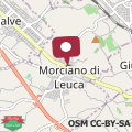 Map Morciano di Leuca Torre Vado comodo rilassante per famiglie o coppie