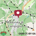 Mappa Mountain Chalet Campanil Madonna