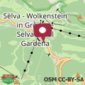 Map Mountain Design Hotel EdenSelva