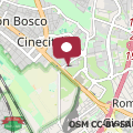 Map Mercure Roma Cinecitta