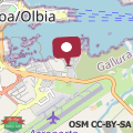 Map Moys apartment sea view olbia