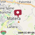 Map MOYSEION Matera - Immersion in a distant past