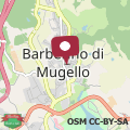 Mappa Mugello, vicino lago, Outlet