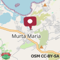 Map Murta Maria beaches & sea