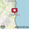 Mapa N021 - Numana, cielo-terra lungo Costarella