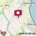 Map N196 - Numana, delizioso bilocale con giardino e vista mare