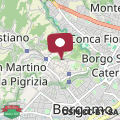 Mappa Namastè Apartment Città Alta with hills view