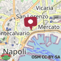 Mapa Napoli Central City