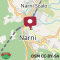 Mapa Narnia e la Rocca di Albornoz