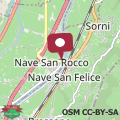 Map Nave San Rocco, Trentino