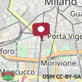 Map [Navigli - Centro] Vintage Apt - Movida&Free WiFi