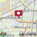 Map NAVIGLI-ROMOLO - Rooftop with Private Terrace