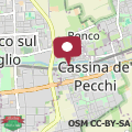 Mappa Naviglio Casa - M2 metro line - San Raffaele Hospital