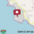 Map Near the Beach, 2parking, BBQ, WiFi, Air conditioning