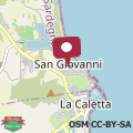 Karte Near the beach New Apartment San Giovanni