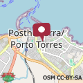 Mappa Near the port and beaches Porto Torres Center