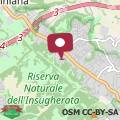 Map near the stadium-hospital-centre in ROME