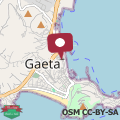 Map Nel borgo di Gaeta Palazzetto terra-cielo