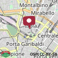 Mappa nel centro di Milano city life WI-FI Netflix Conditioned air