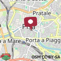 Map [Nel cuore di Pisa]monolocale in palazzo storico.