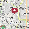 Mappa Nest for 2 in Milan Fashion District Via S Cecilia