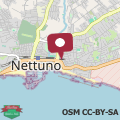 Mapa Nettuno appartamento vista mare