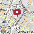 Karte New apartment in Milan